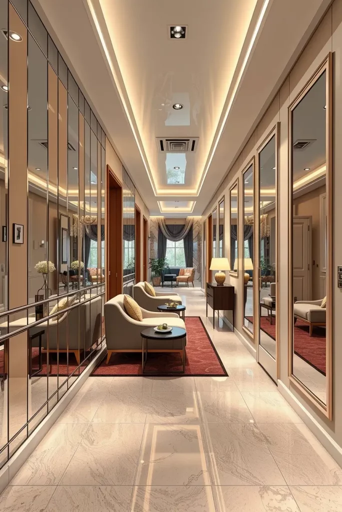 59 Modern Hallway Designs That Transform Transitional Spaces into Stylish Statements