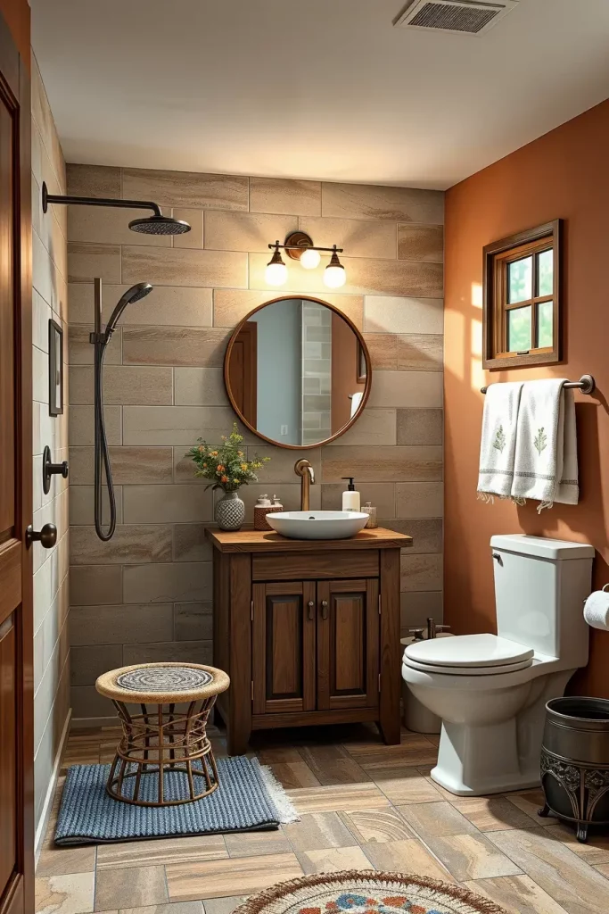 63 Modern Rustic Bathroom Ideas That Blend Comfort and Style