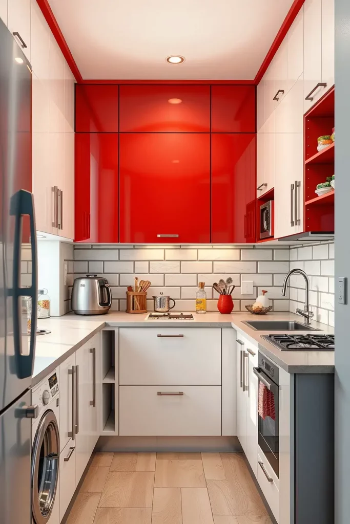 61 Stunning Red Kitchen Cabinets Ideas to Transform Your Space
