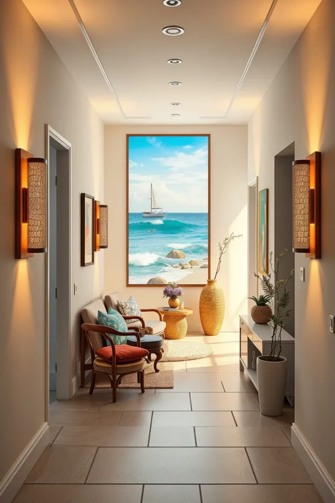Summertime Hallway Decorations: 61 Bright And Breezy Ideas Refresh Your Entryway This Season