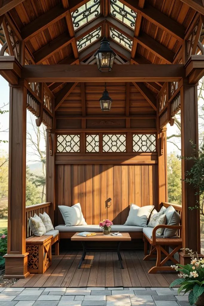 63 Cozy Gazebo Decor Ideas to Transform Your Outdoor Space into a Relaxing Retreat