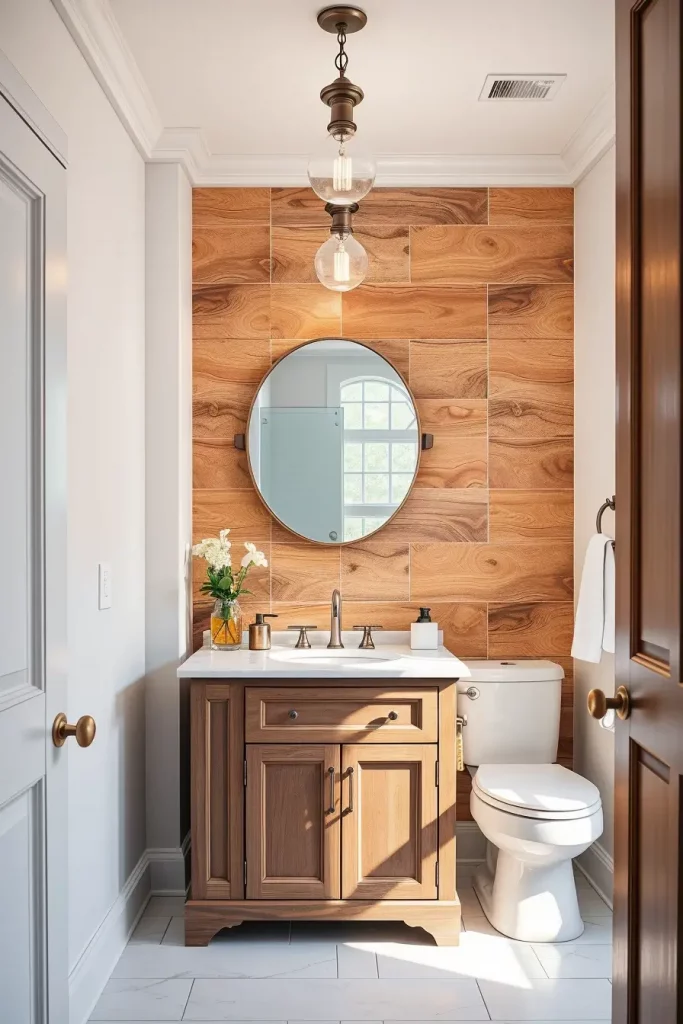 60 Wood Tile Bathroom Ideas for a Modern and Natural Look