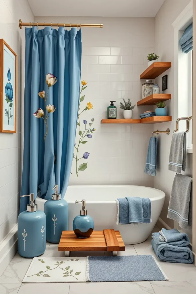 61 Sage and Blue Bathroom Ideas for a Calm and Stylish Space