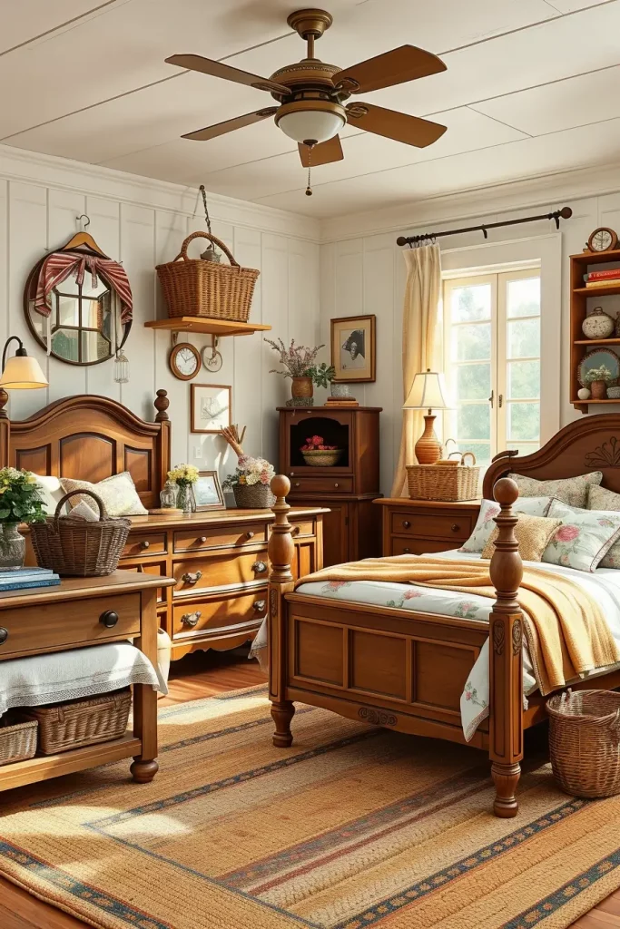 61 Grandmacore Bedroom Ideas to Create a Cozy Vintage-Inspired Retreat