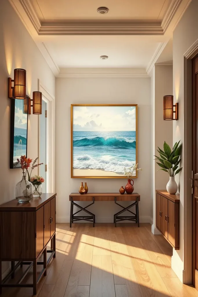 Summertime Hallway Decorations: 61 Bright And Breezy Ideas Refresh Your Entryway This Season