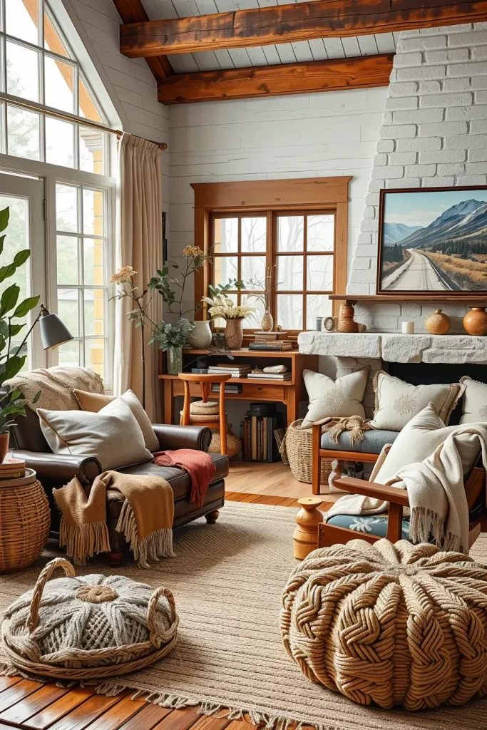 63 Modern Rustic Living Room Ideas for a Cozy Yet Contemporary Space