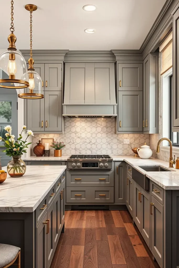 63 Gray Kitchen Cabinets Ideas to Inspire Your Next Kitchen Makeover