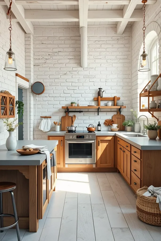 62 Modern Rustic Kitchen Ideas That Blend Charm and Functionality
