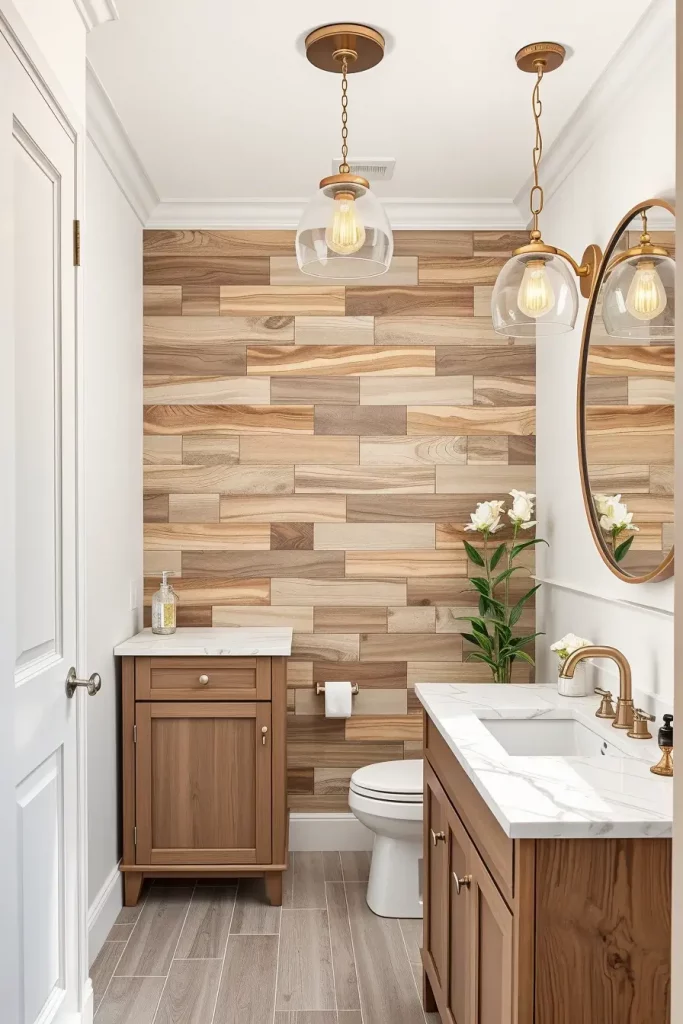 60 Wood Tile Bathroom Ideas for a Modern and Natural Look