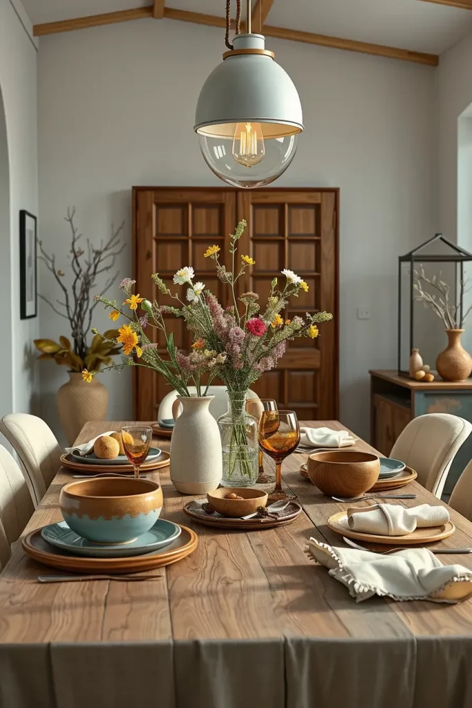 64 Organic Modern Dining Room Ideas for a Natural Yet Stylish Look