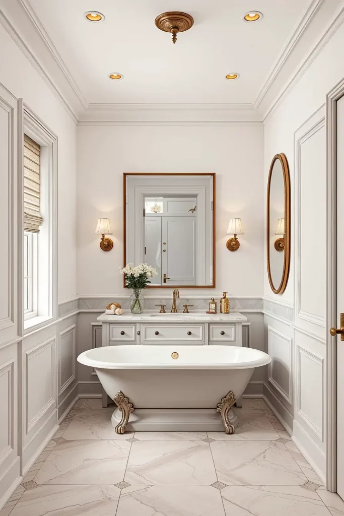 59 Classic Small Bathroom Ideas That Combine Timeless Elegance and Smart Design