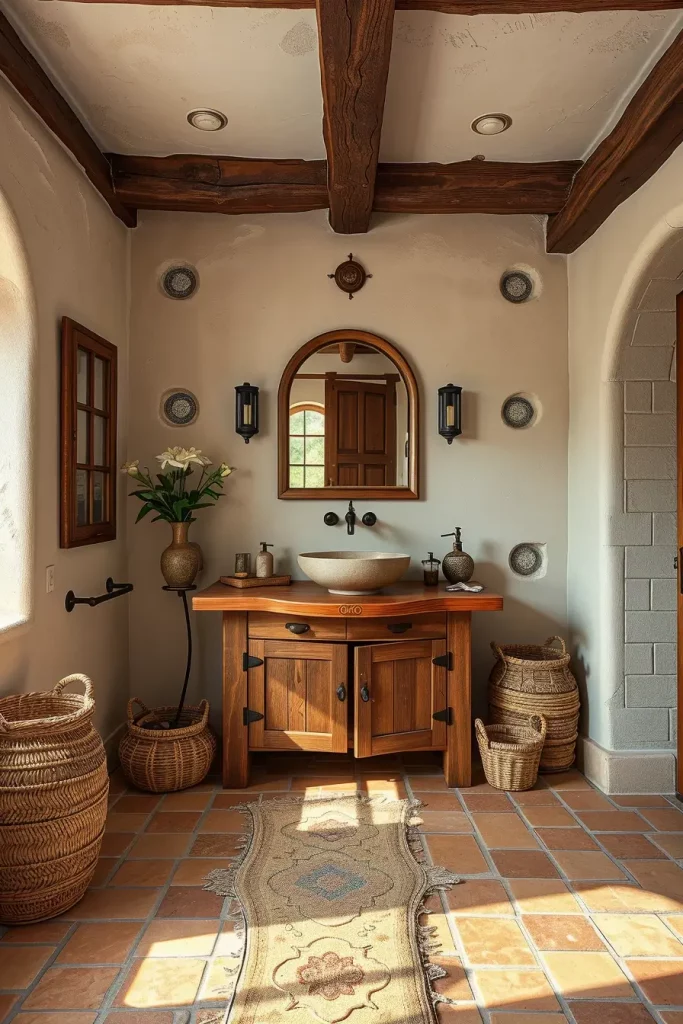 60 Mediterranean Bathroom Ideas to Create a Serene Coastal Oasis