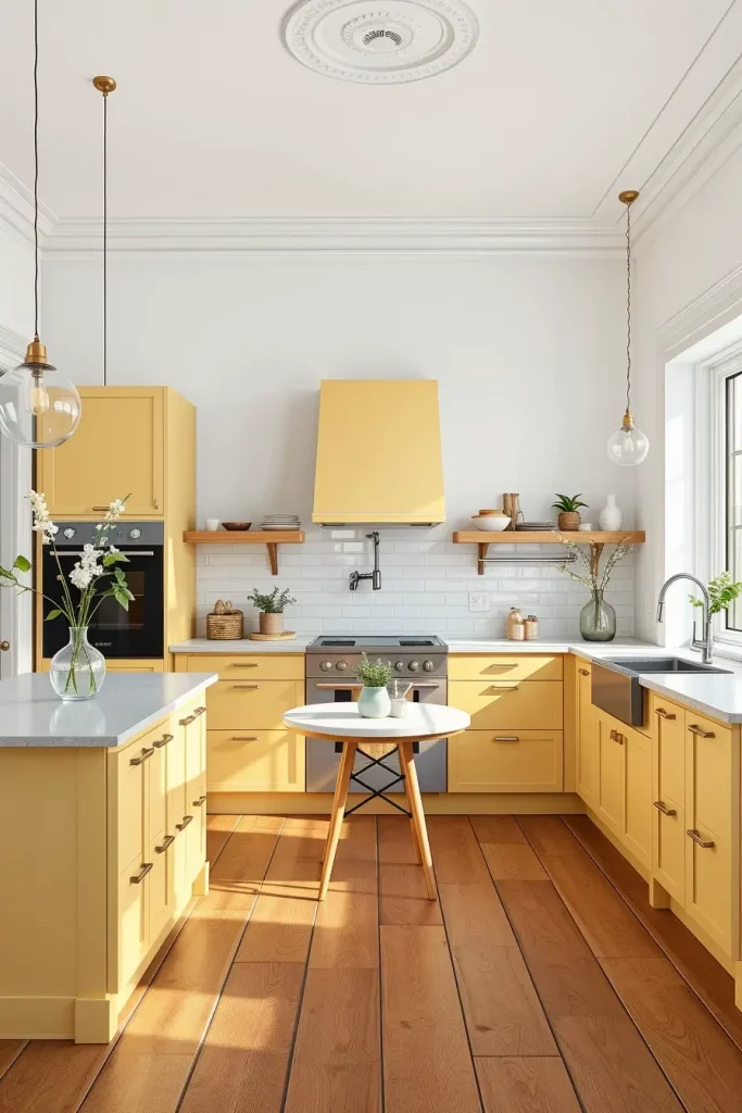 59 Yellow Kitchen Cabinets Ideas to Brighten and Modernize Your Space