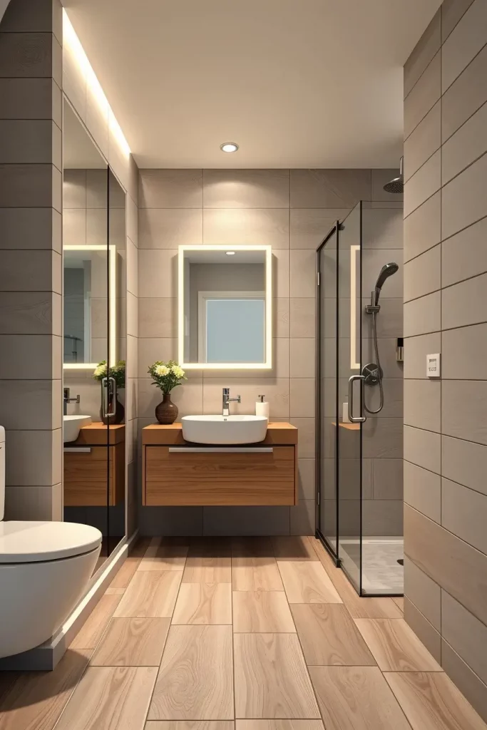 60 Wood Tile Bathroom Ideas for a Modern and Natural Look