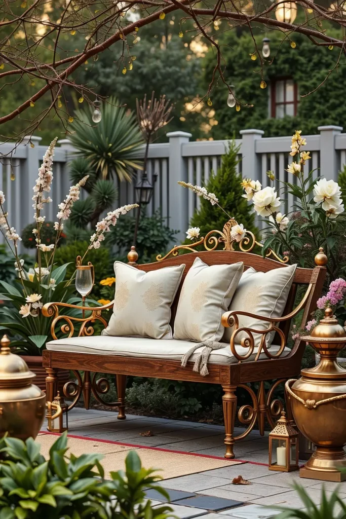 63 Elegant Garden Bench Ideas to Elevate Your Outdoor Space with Style
