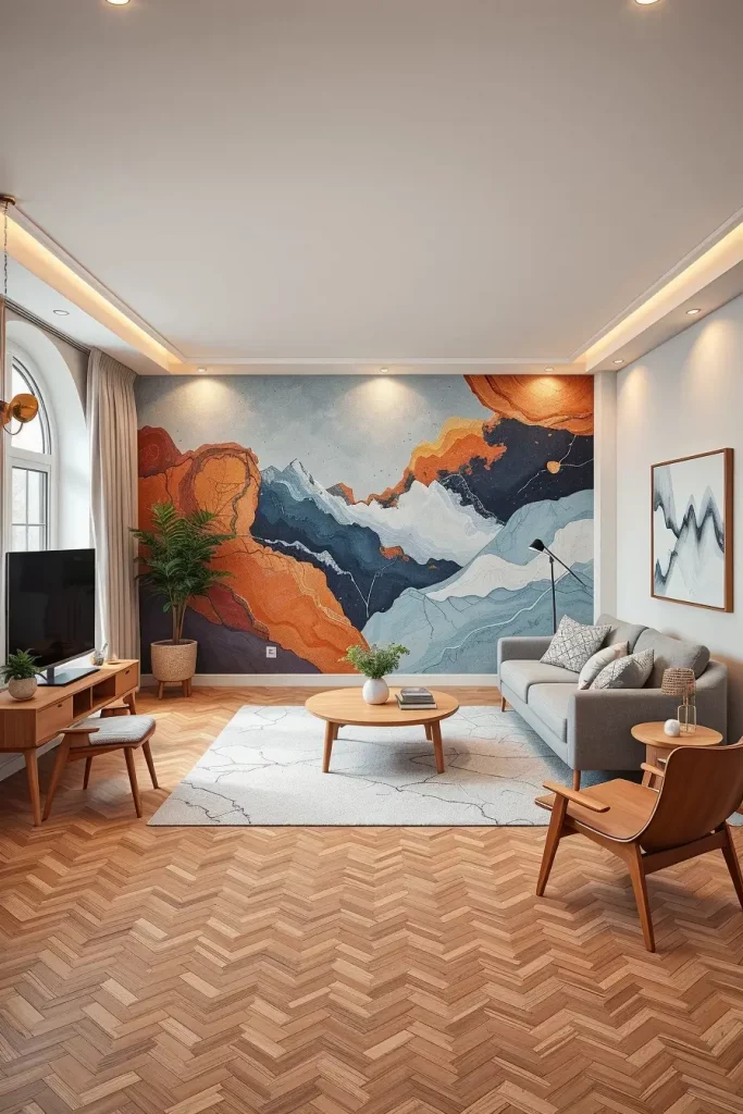 61 DIY Themed Murals on an Accent Wall: Creative Ideas to Personalize Your Space