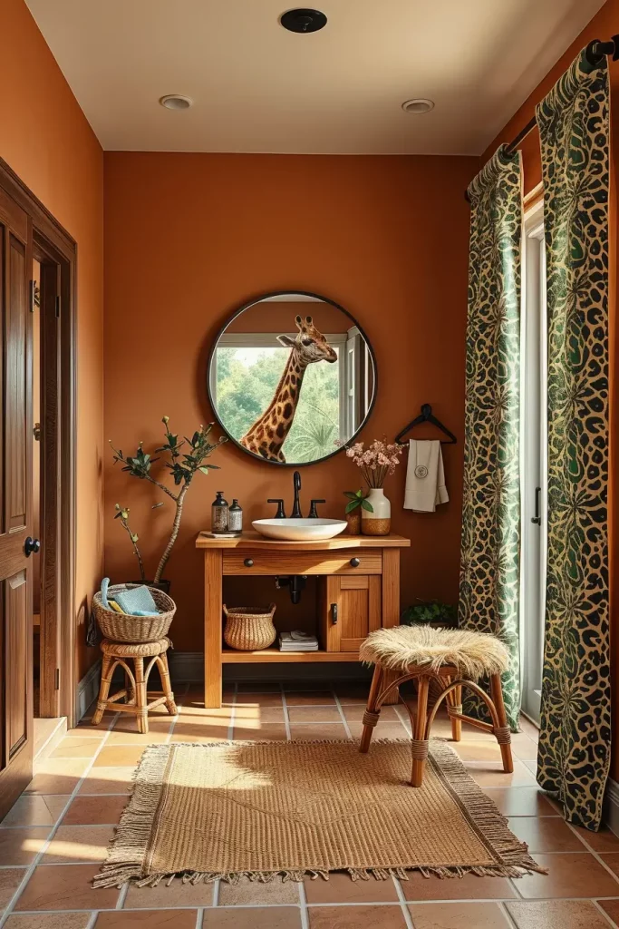 Animal Prints in the Bathroom: 59 Wildly Stylish Decor Ideas for a Bold Interior