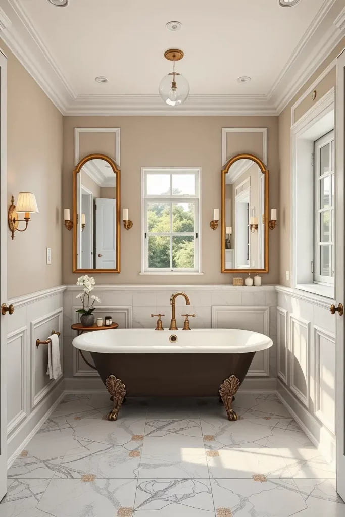 59 Classic Small Bathroom Ideas That Combine Timeless Elegance and Smart Design