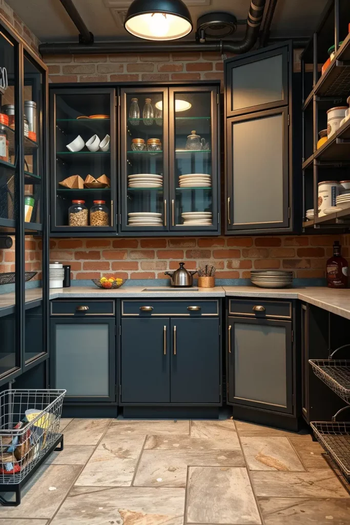62 Pantry Ideas with Cabinets to Maximize Style and Storage