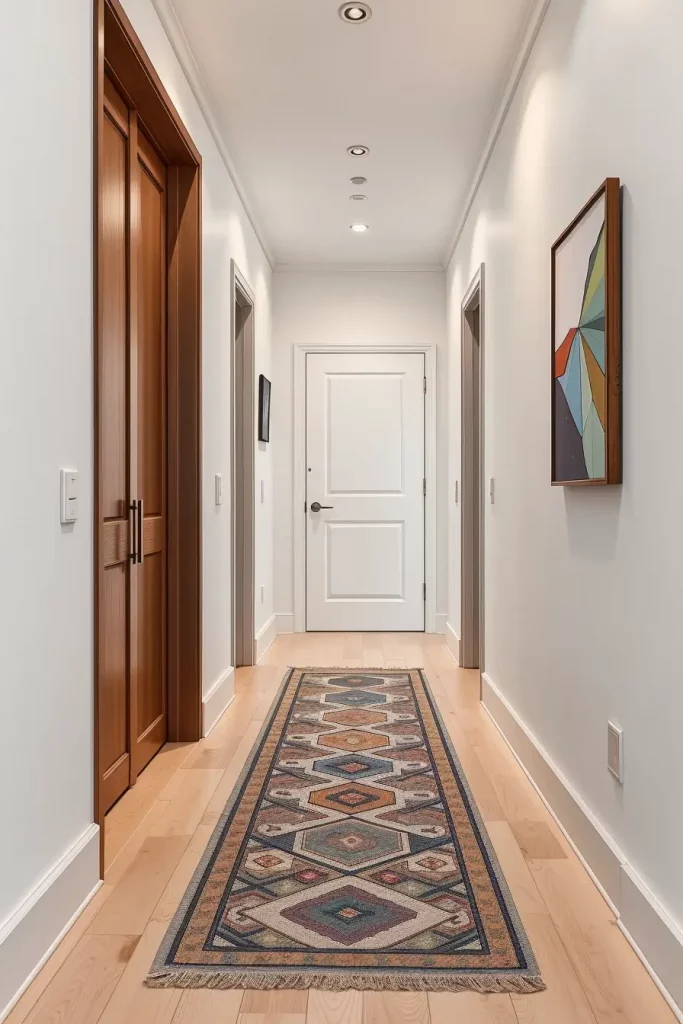 59 Modern Hallway Designs That Transform Transitional Spaces into Stylish Statements