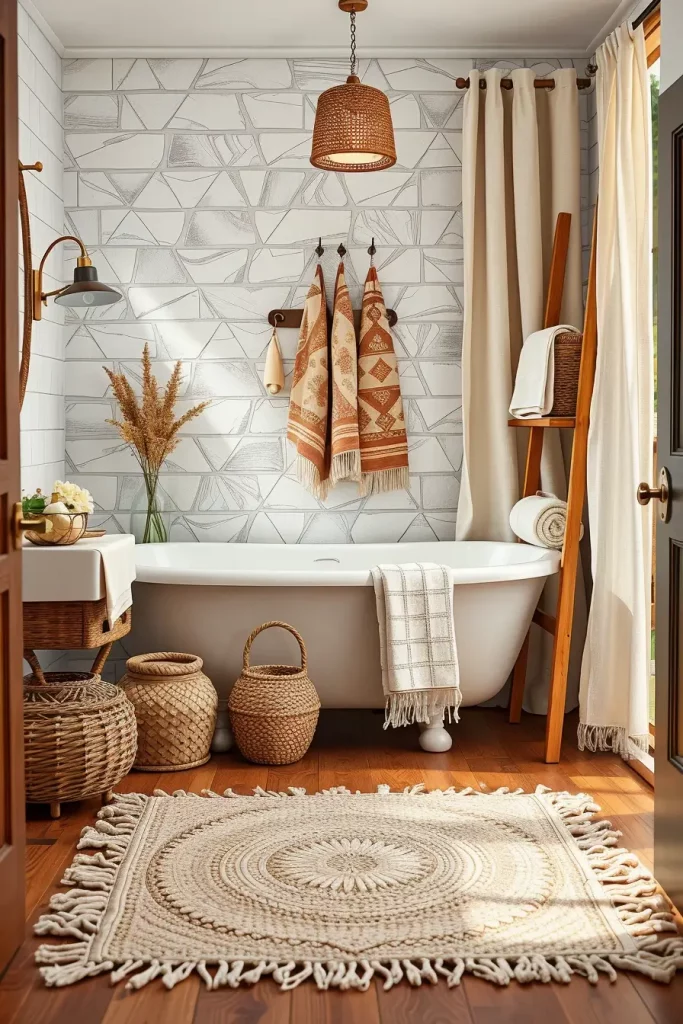 63 Modern Rustic Bathroom Ideas That Blend Comfort and Style