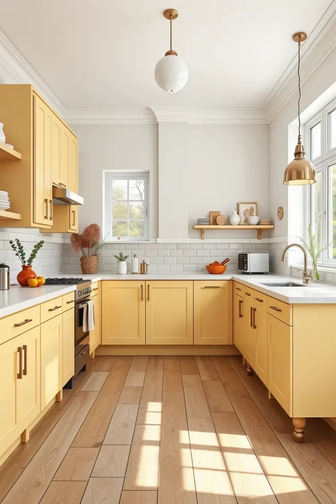 59 Yellow Kitchen Cabinets Ideas to Brighten and Modernize Your Space