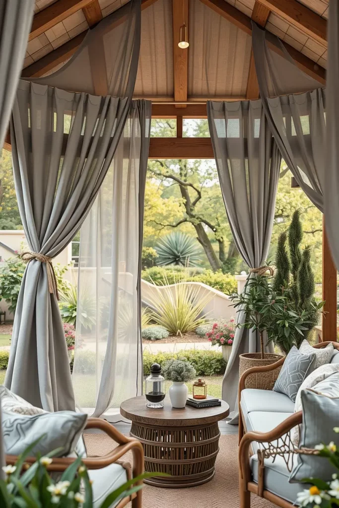 63 Cozy Gazebo Decor Ideas to Transform Your Outdoor Space into a Relaxing Retreat