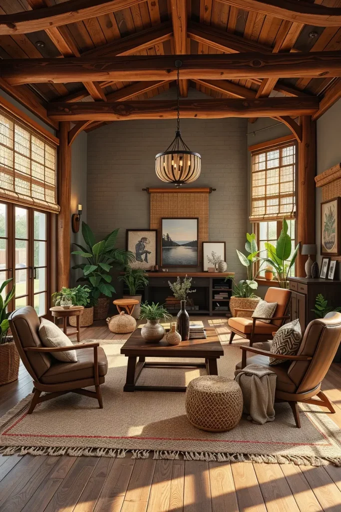 63 Modern Rustic Living Room Ideas for a Cozy Yet Contemporary Space