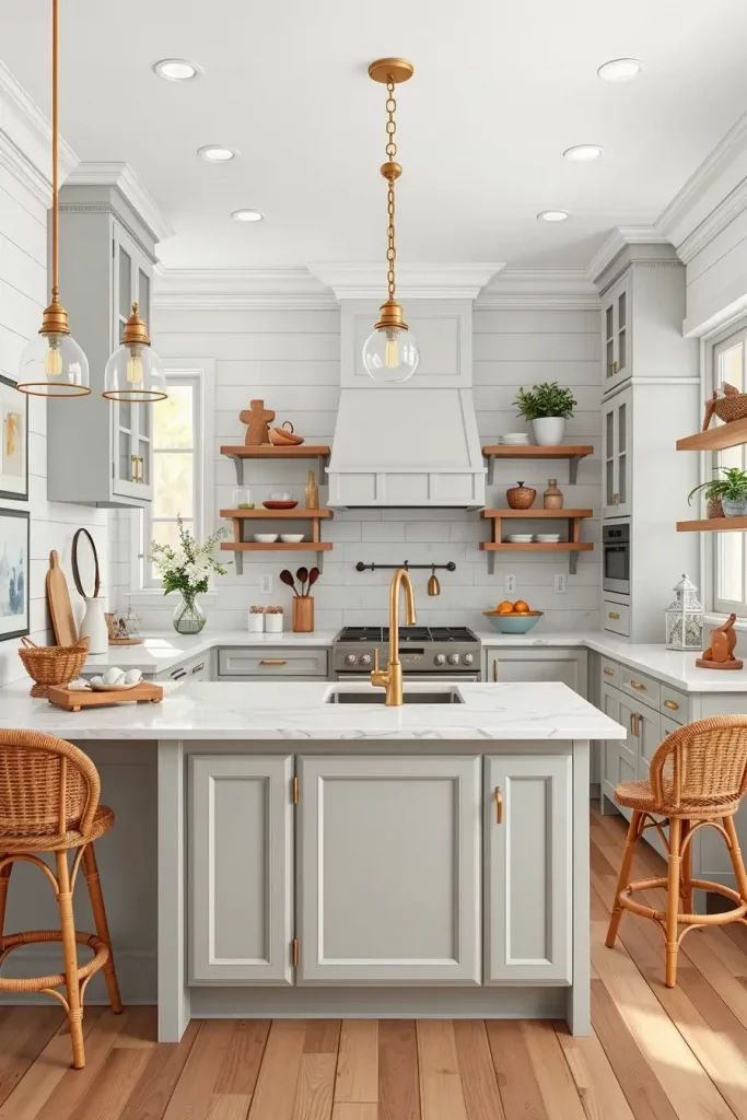63 Gray Kitchen Cabinets Ideas to Inspire Your Next Kitchen Makeover
