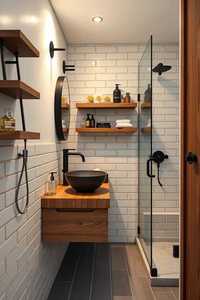 63 Modern Rustic Bathroom Ideas That Blend Comfort and Style