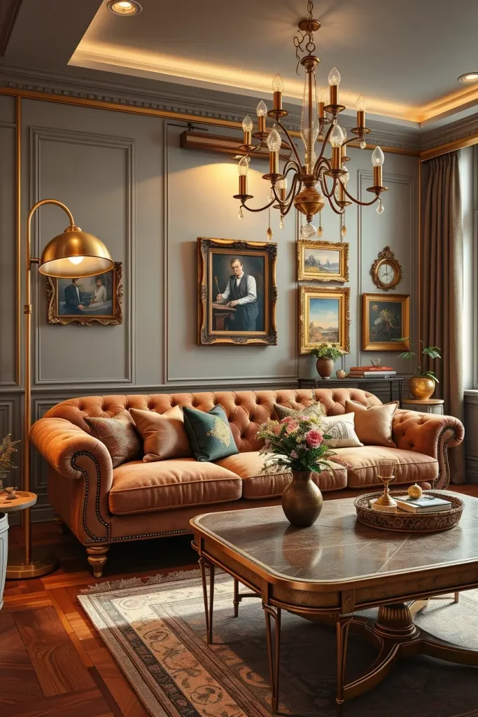 62 Living Room Ideas with Vintage Charm to Inspire Your Timeless Interior
