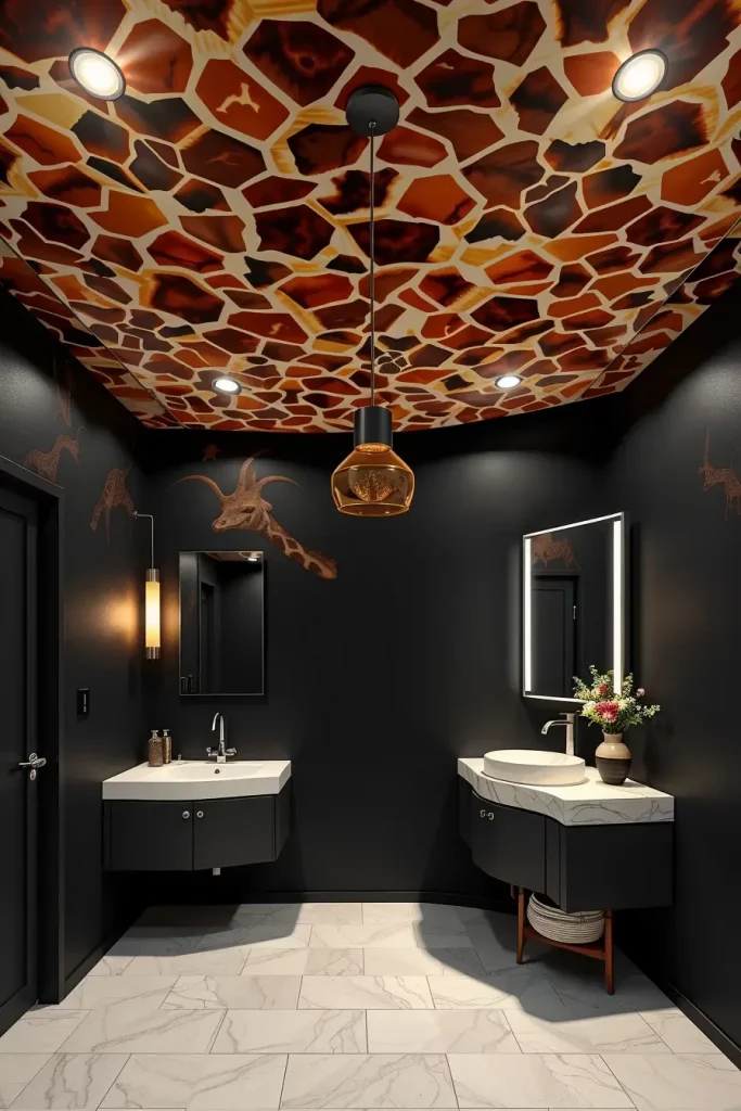 Animal Prints in the Bathroom: 59 Wildly Stylish Decor Ideas for a Bold Interior