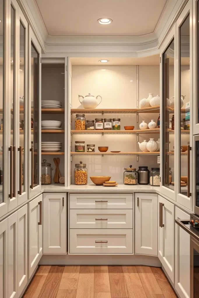 62 Pantry Ideas with Cabinets to Maximize Style and Storage