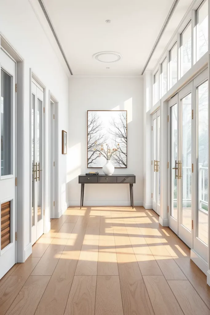 59 Minimalist Hallway Designs for a Clean and Stylish Home
