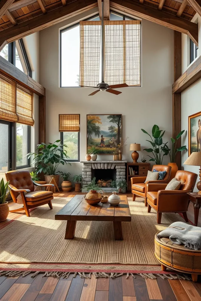 63 Modern Rustic Living Room Ideas for a Cozy Yet Contemporary Space