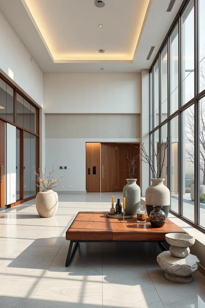 68 Minimalist Lobby Concepts to Elevate Modern Interior Design
