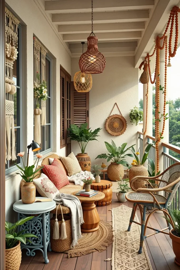 61 Bohemian Balcony Decor Ideas to Transform Your Outdoor Space into a Relaxing Oasis