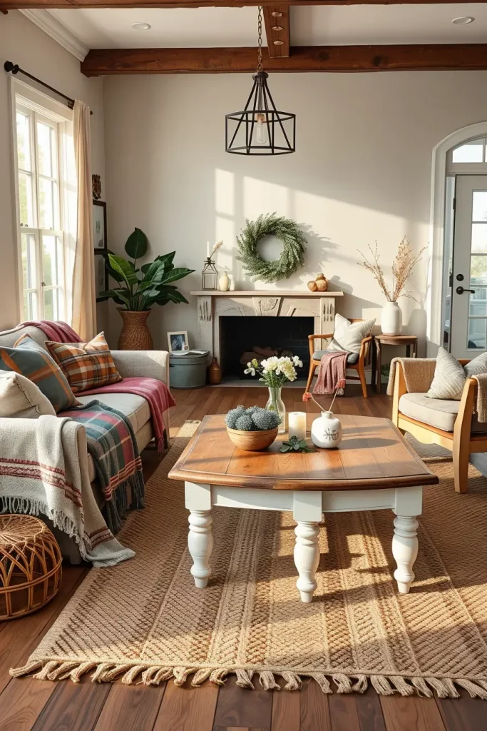 65 Stunning Farmhouse Living Room Ideas to Inspire Cozy and Stylish Spaces