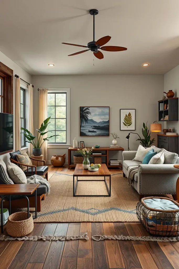 63 Modern Rustic Living Room Ideas for a Cozy Yet Contemporary Space