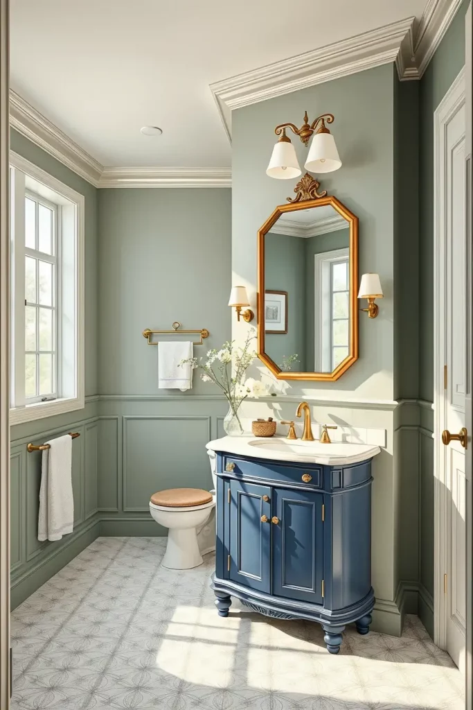 61 Sage and Blue Bathroom Ideas for a Calm and Stylish Space