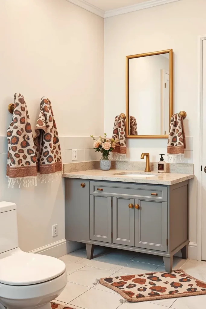 Animal Prints in the Bathroom: 59 Wildly Stylish Decor Ideas for a Bold Interior