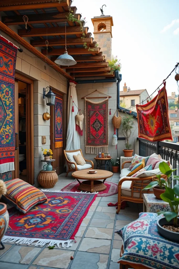 61 Bohemian Balcony Decor Ideas to Transform Your Outdoor Space into a Relaxing Oasis