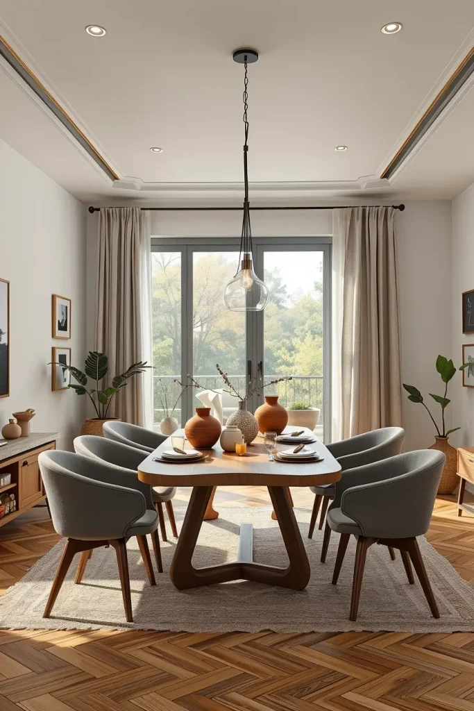 64 Organic Modern Dining Room Ideas for a Natural Yet Stylish Look