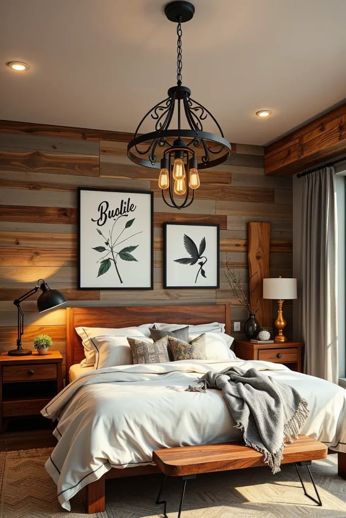 58 Modern Rustic Bedroom Ideas to Inspire a Cozy and Stylish Retreat