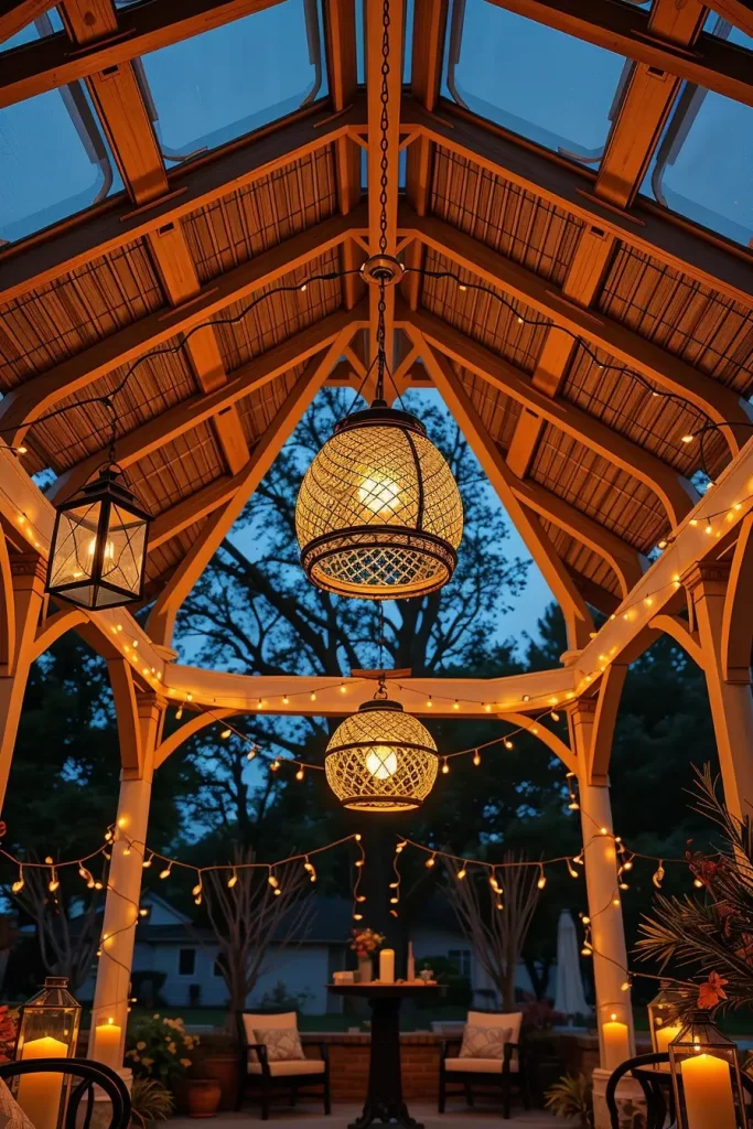 63 Cozy Gazebo Decor Ideas to Transform Your Outdoor Space into a Relaxing Retreat