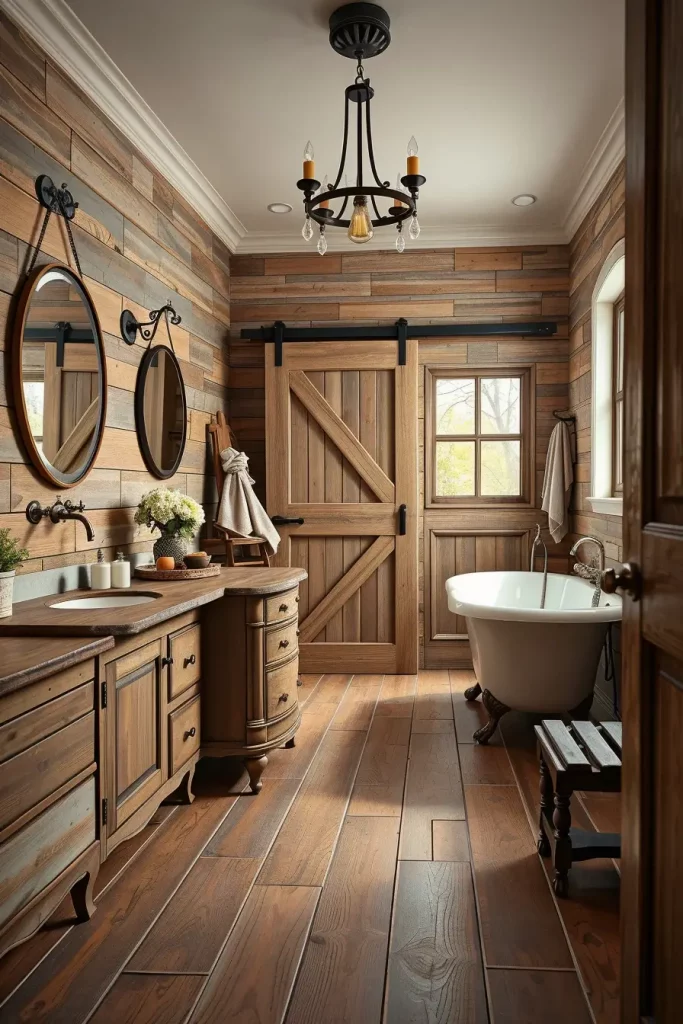 60 Wood Tile Bathroom Ideas for a Modern and Natural Look