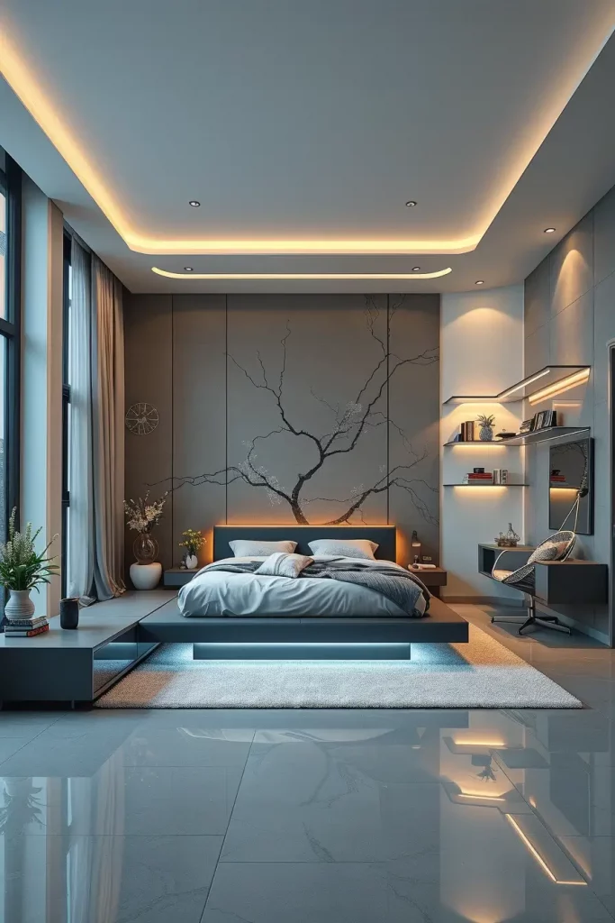 64 Surrealist Ideas for a Modern Bedroom That Feel Like a Dream