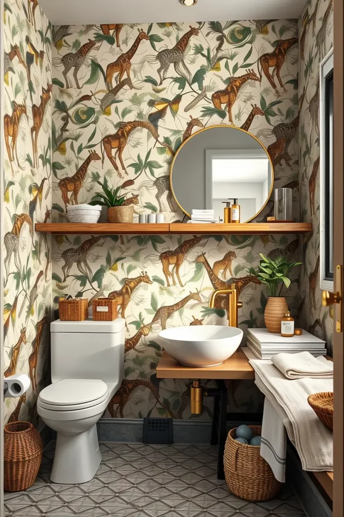 Animal Prints in the Bathroom: 59 Wildly Stylish Decor Ideas for a Bold Interior