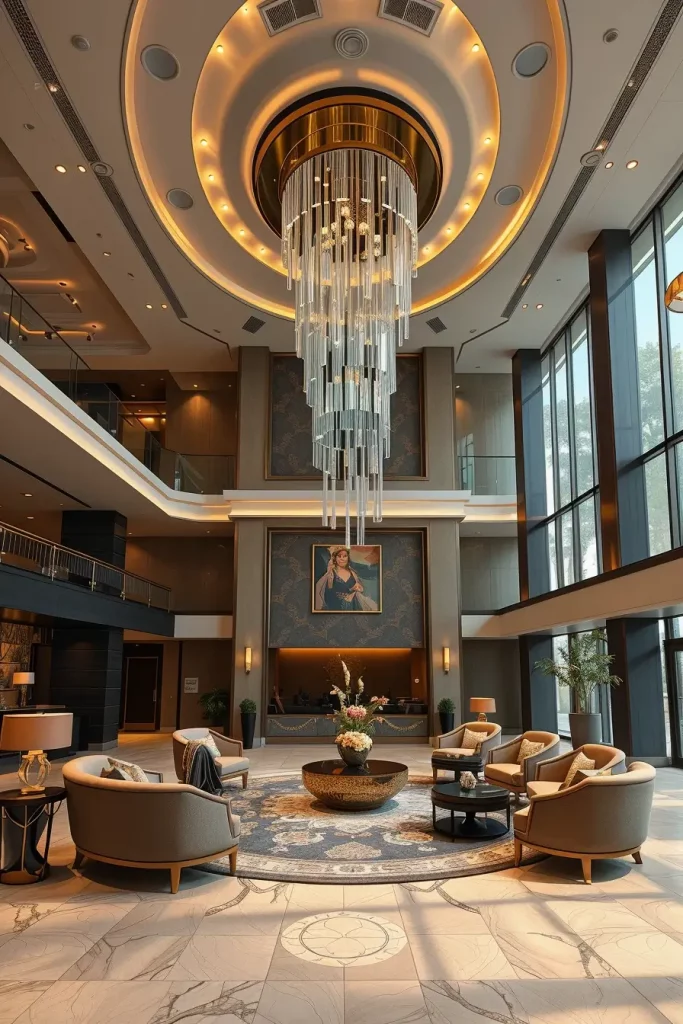 59 Sophisticated Lobby Designs That Define Modern Elegance