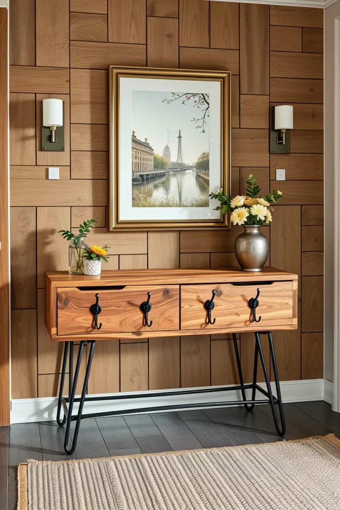 61 Modern Rustic Hallway Ideas to Elevate Your Entryway with Warmth and Style